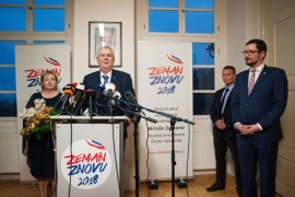 Presidenziali ceche: Zeman avanti, ma dovrà fare ballottaggio