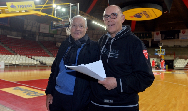 Toto Bulgheroni con coach Attilio Caja (Blitz)