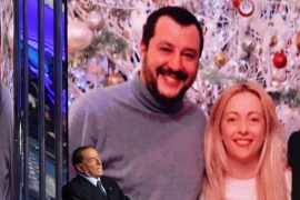 Berlusconi, Salvini e Meloni firmano il programma centrodestra