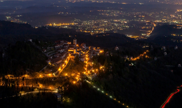 Il Sacro Monte visto da Manuela Preziosi del gruppo Facebook «Fotografando Varese e provincia»
