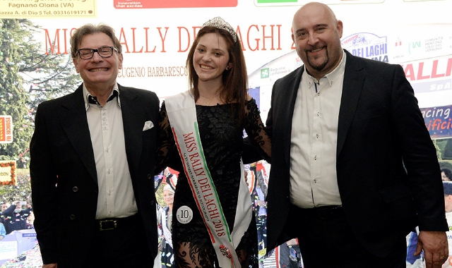 Lara Marchi nuova Miss Rally dei Laghi (foto Simone Spagnuolo)