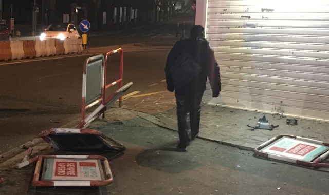 Il luogo dell’incidente, in viale Milano