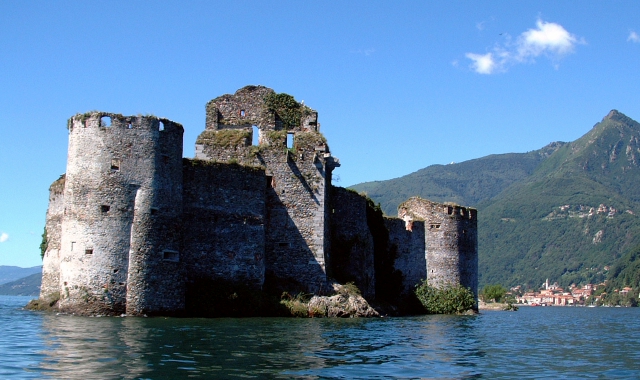 I castelli di Cannero Riviera (Vb) sul lago Maggiore