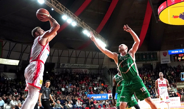 Siim Sander Vene, 27 anni, ala estone dell’Openjobmetis Varese (Blitz)