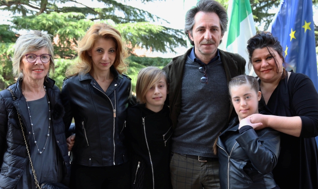 India Dassie, l’assessore Nicoletta Alampi, la mamma Maria teresa, Antonella Cibin e Luca Nicolino 