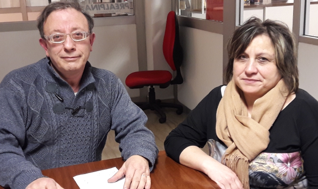 Giocondo Trotta e Luisa Pistocchi, vertici del sindacato Fsi-Usae