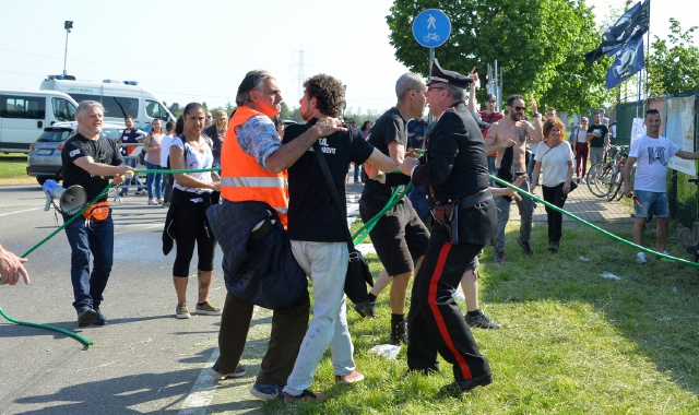 Botte alla Fiera del bestiame
