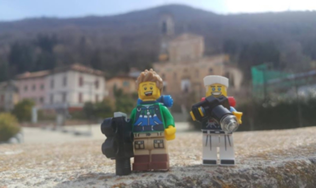 Le minifigure Lego alla conquista del Ceresio 