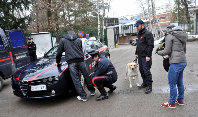 Droga alla Scuola Europea. Un arresto