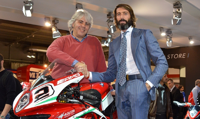 Gianni Cuzari con Giovanni Castiglioni