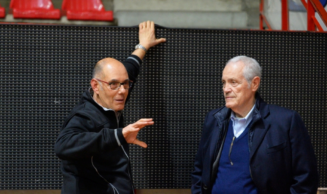 Attilio Caja e Toto Bulgheroni sembrano tracciare l’identikit del futuro play di Varese (Archivio)