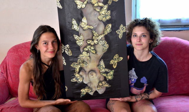 Giulia Bonora e Letizia Cagnola