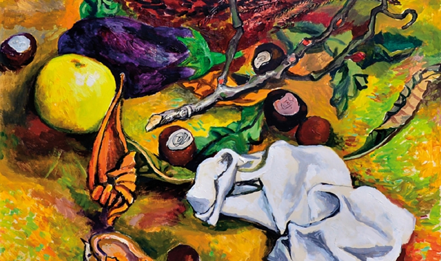 «Prato d’autunno» (1982) di Renato Guttuso