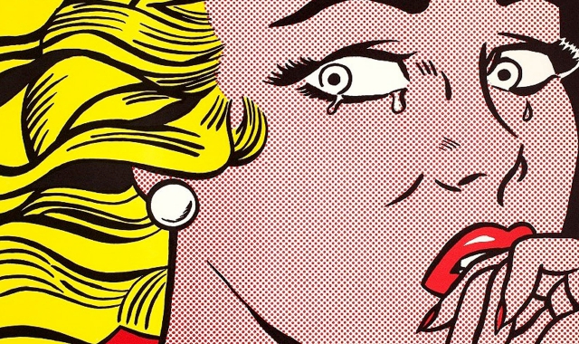 «Crying girl» (1963) di Roy Lichtenstein