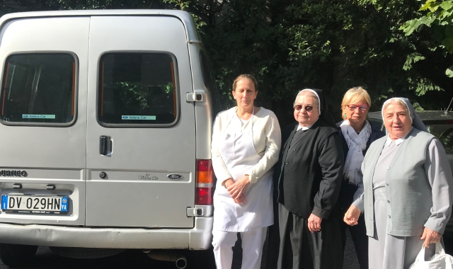 Il furgone diesel Euro 2 è fermo e la mensa di via Luini è a rischio