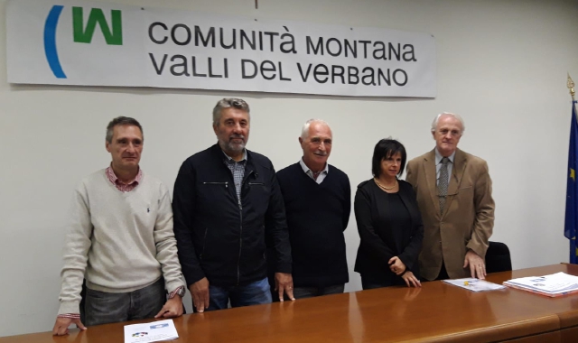 Da sinistra Roberto Sculati, Giampietro Ballardin, il presidente Francesco Paglia, Simona Ronchi e Giuseppe Galliani