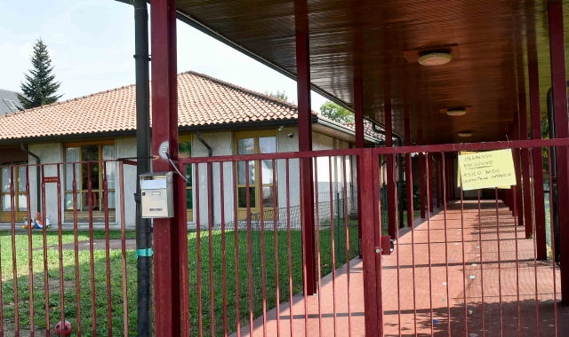 La scuola dell’infanzia Speranza si ritrova alle prese con i ratti (foto Blitz)