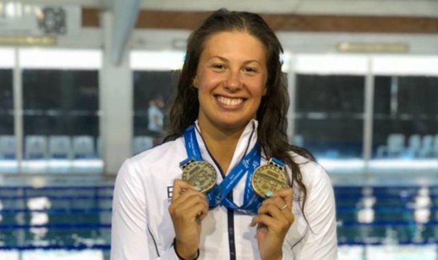 La nuotatrice bustocca Arianna Castiglioni