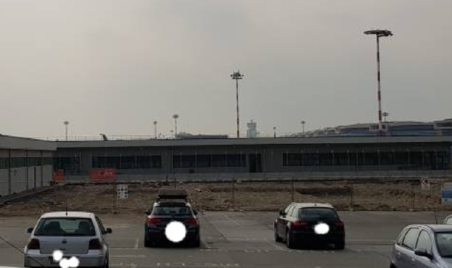 L’area dedicata a Malpensa Prime col cantiere aperto in questi giorni