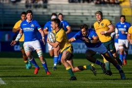 L'Australia passa a Padova, Italia battuta 26-7 all'Euganeo