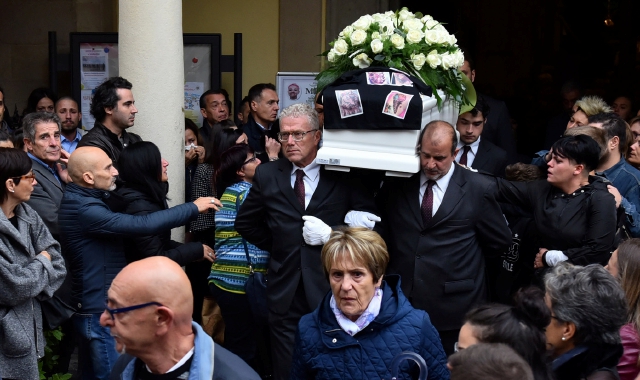 I funerali di Michela Russo a fine ottobre