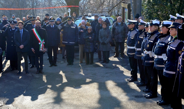 La Polizia locale ha festeggiato il suo patrono (foto Blitz)