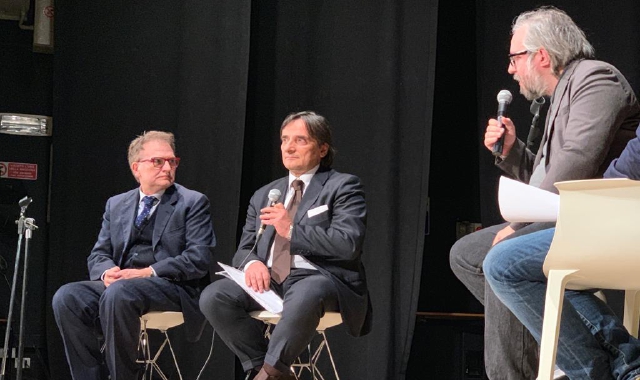 Marco Oliva, con Fabio Schembri e Claudio Marelli