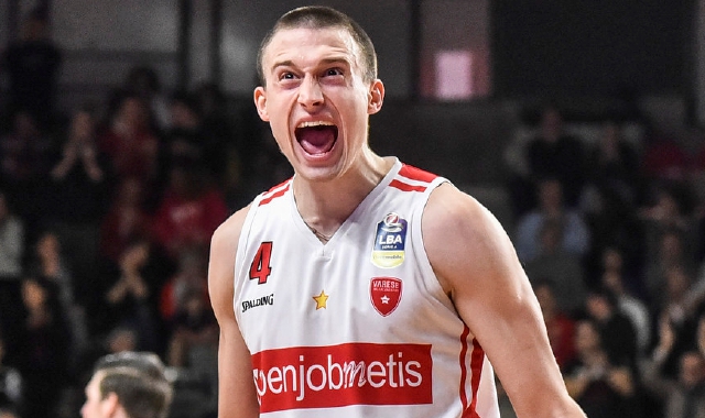 Aleksa Avramovic è tornato sui suoi livelli abituali contro Sassari (foto Blitz)