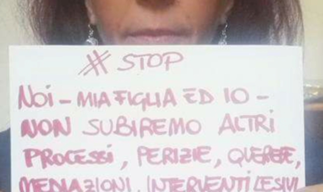 Una delle immagini pubblicate sui social