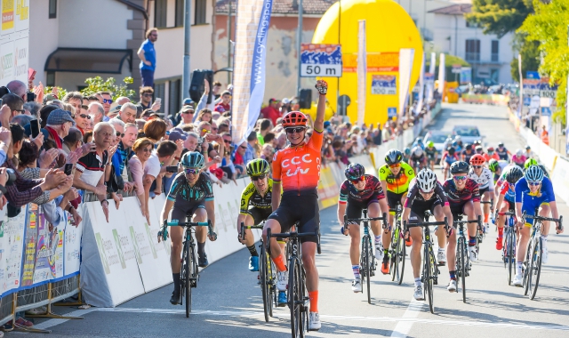 Marianne Vos festeggia il suo quarto Trofeo Binda (PUBBLIFOTO)