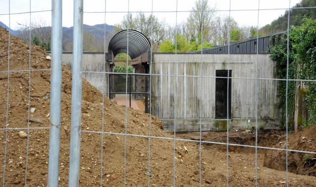 I lavori di ampliamento dei loculi del cimitero