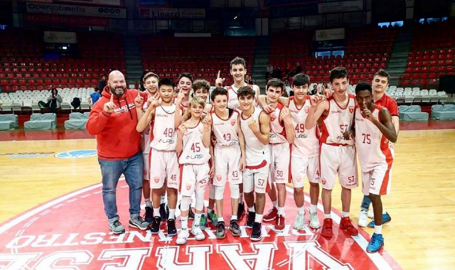 La formazione della Pallacanestro Varese under 14