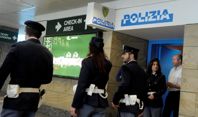 La polaria nel mirino del filippino che voleva tornare in patria (foto Archivio)