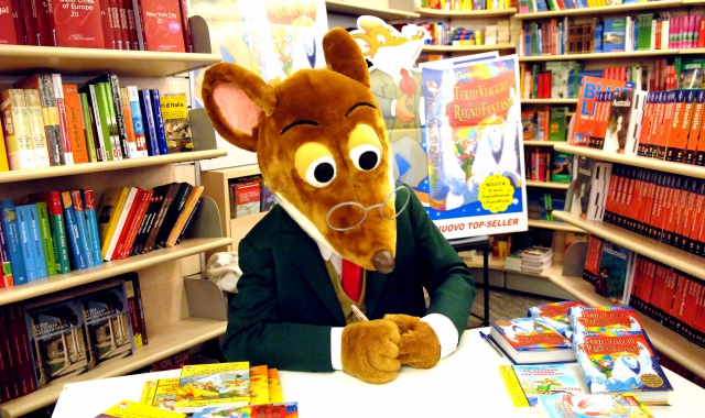 Geronimo Stilton ospite all’inagurazione della Vedani