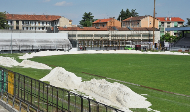 La nuova sabbia parigina al Mari (Pubblifoto)