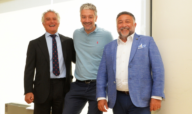 Marco Vittorelli, Andrea Conti e Rosario Rasizza (Blitz)