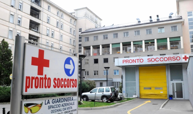 Ancora problemi di organico al Pronto soccorso dell’ospedale di Tradate  (Foto Archivio)