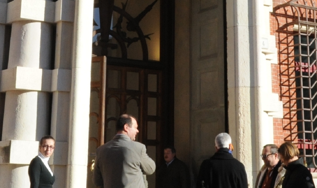 L’ingresso del tribunale di Varese (Archivio)