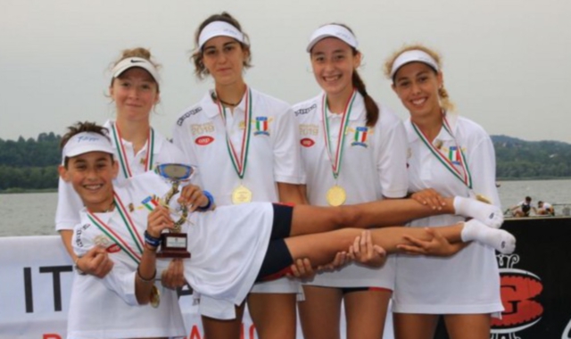 Il 4 con Junior femminile di Gavirate
