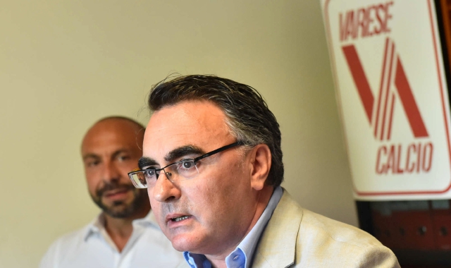 Il presidente del Varese, Claudio Benecchi (Archivio)