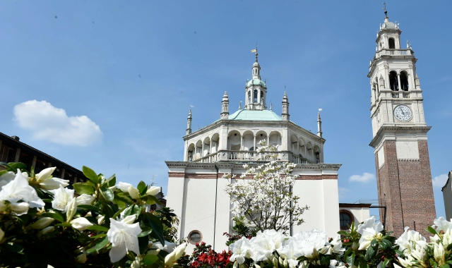 La chiesa di Santa Maria, simbolo di Busto Arsizio  (Foto Blitz)