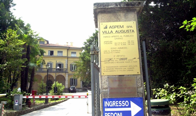 L’ex Aspem, oggi Acsm-Agam, lascia Villa Augusta