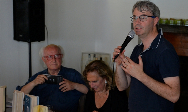 Romano Oldrini con Bambi Lazzati e Davide Galimberti (Blitz)