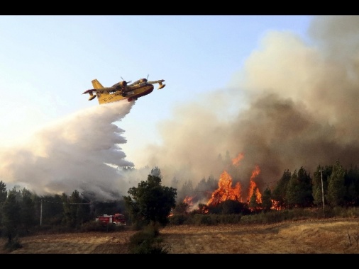 Portogallo: incendio a 100 km Lisbona