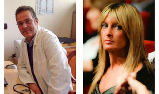 Alessandro Albani e Paola Magugliani. Nell’altra foto Laura Rogora e Osvaldo Attolini
