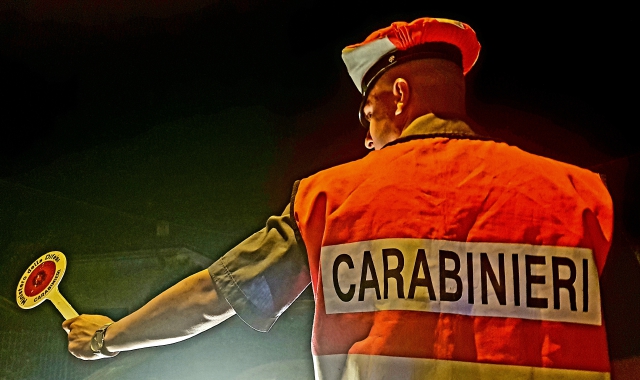 I controlli dei carabinieri sulle strade 