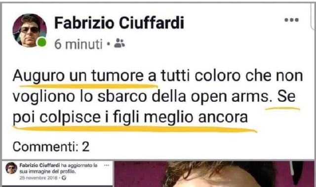 Il post di Fabrizio Ciuffardi