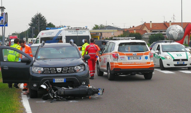 Incidente Parabiago(Pubblifoto)