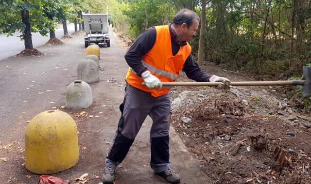 Spazzino riapre la pista