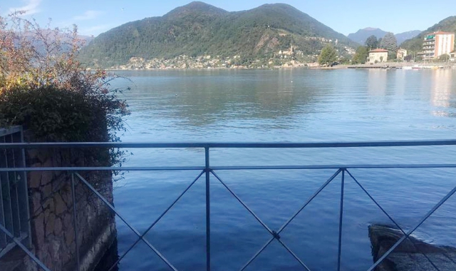 Il lungolago di Porto Ceresio (Blitz)